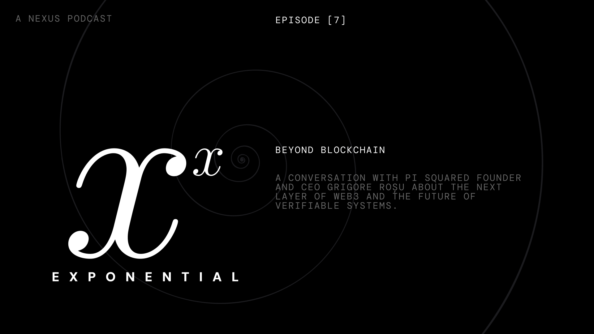 Exponential Episode 7 with Pi Squared Founder and CEO