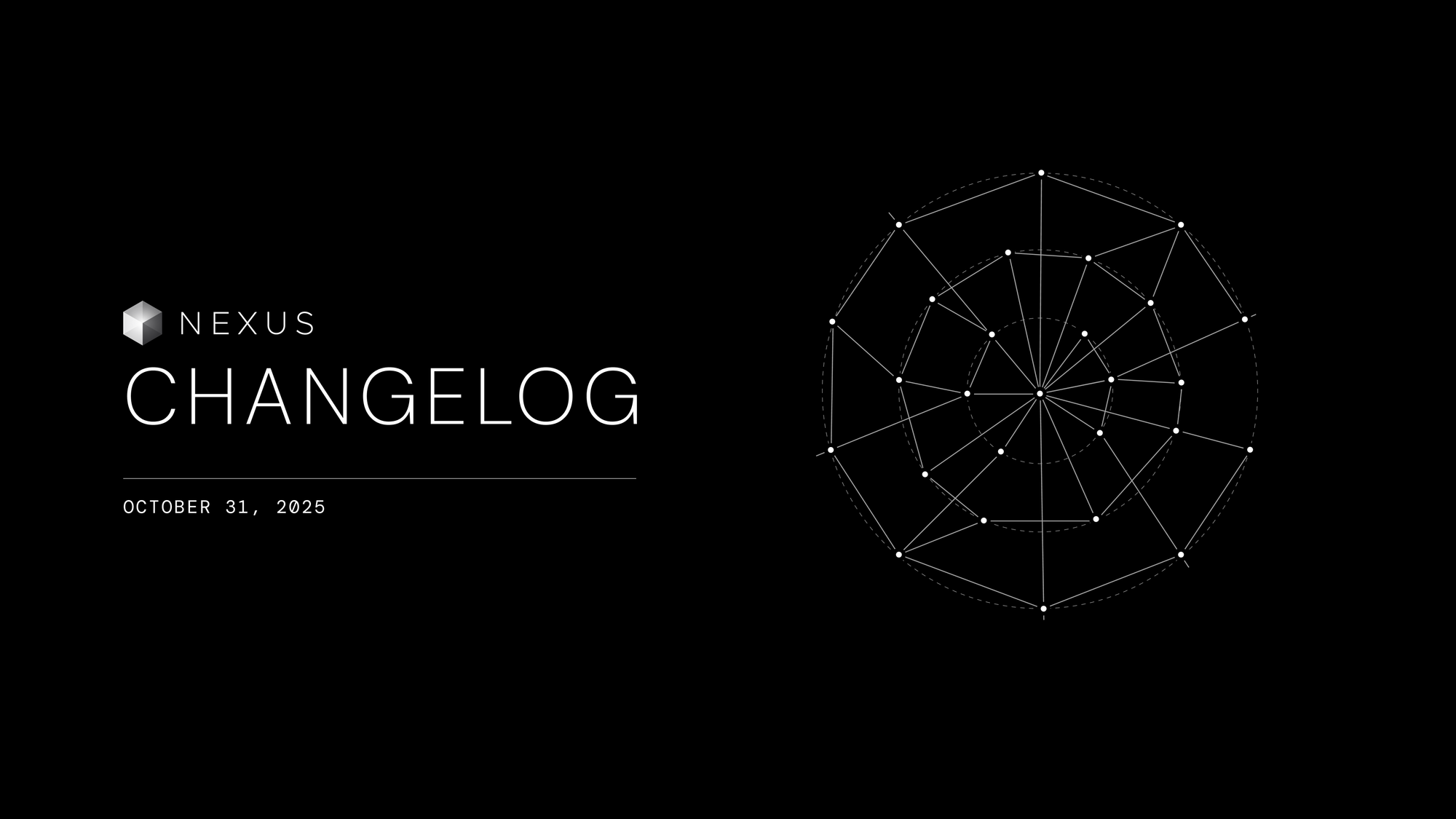 Nexus Changelog 10.31.25